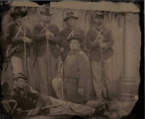 Sally Port Mess Tintype